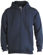 Urheilutakki Adult Hooded + Zipper Sweatshirt "keya" SWZ280, tummansininen liikelahja logopainatuksella